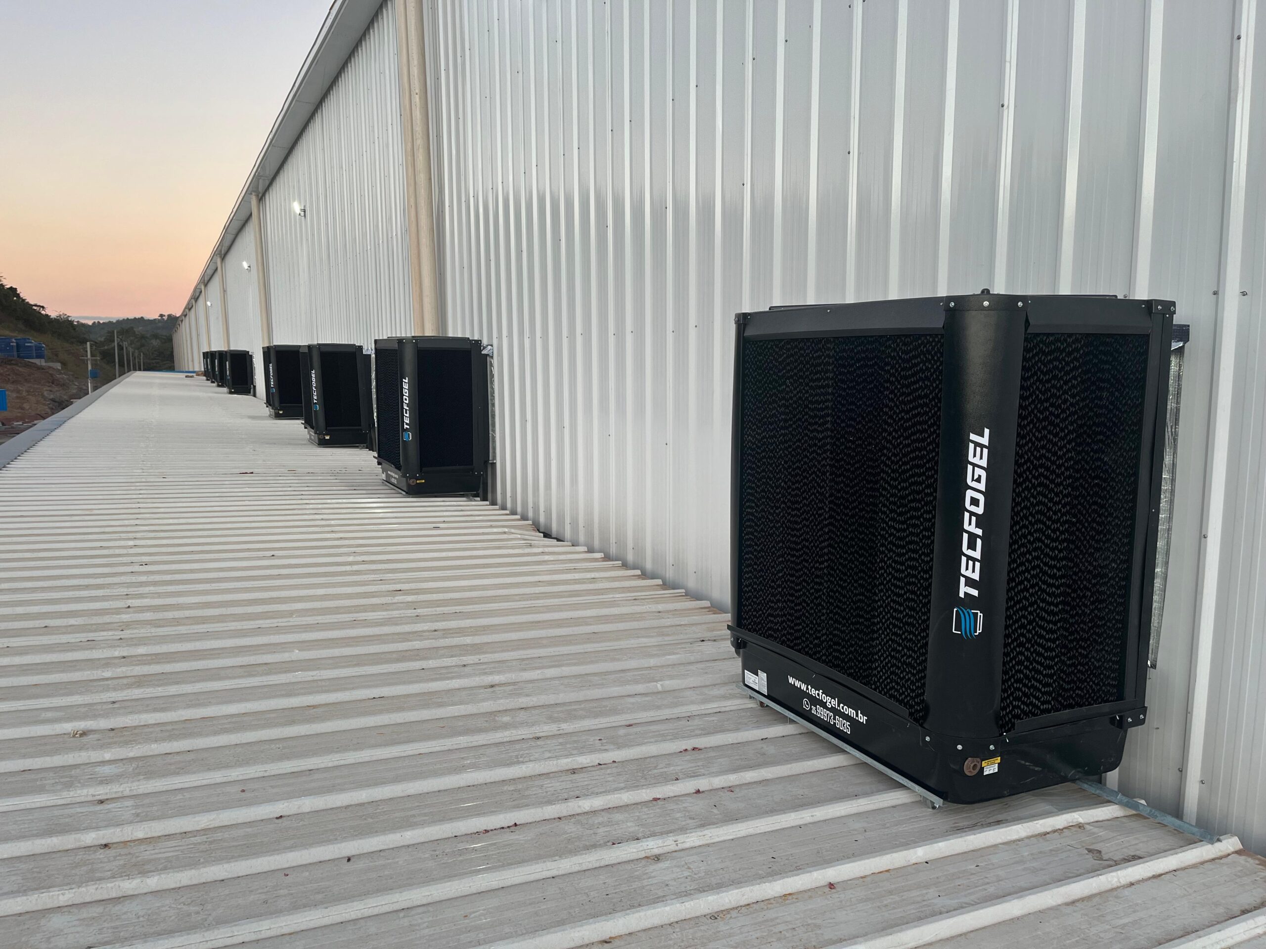 Banner institucional da Tecfogel, especialista em climatização de ambientes na Bahia