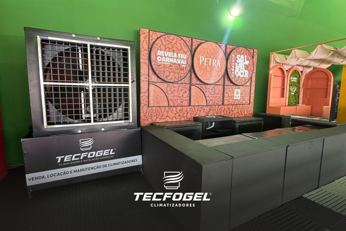 Capa do Post Case - Camarotes - Tecfogel - Climatizadores - Climatização de Ar