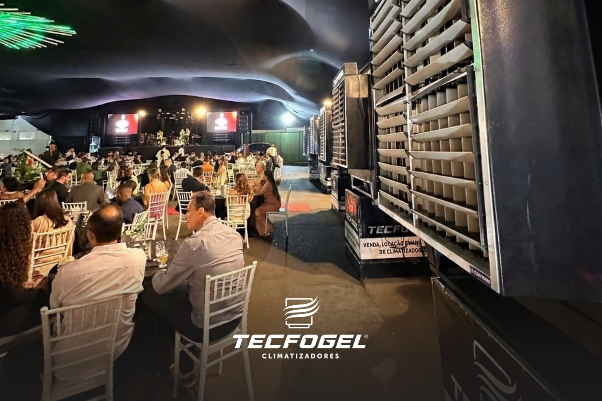 Capa do Post Case - Eventos Empresariais - Tecfogel - Climatizadores - Climatização de Ar