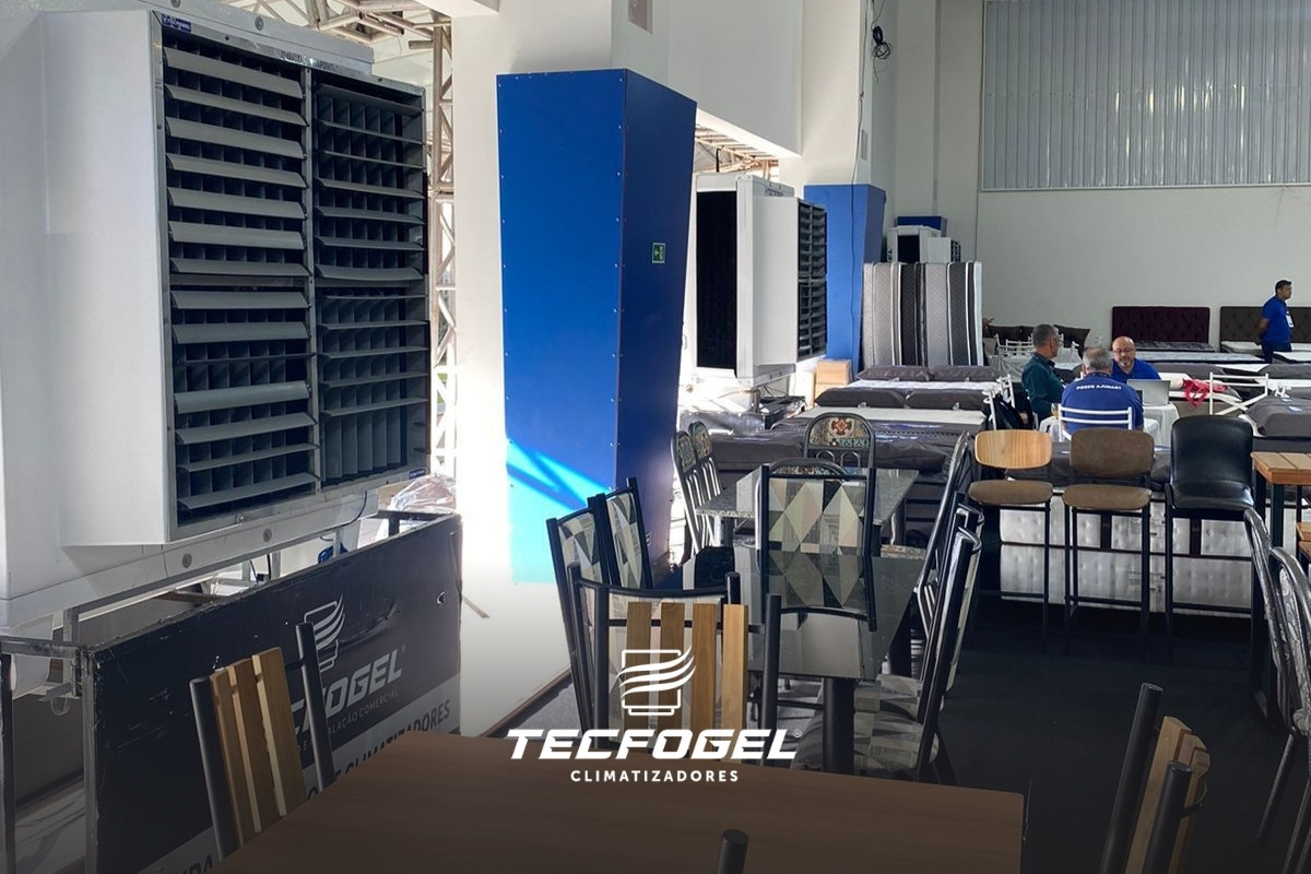 Capa do Post Case - Expofeira de Móveis - Tecfogel - Climatizadores - Climatização de Ar