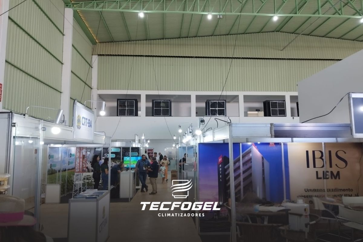 Capa do case - Bahia Farm Show - Luís Eduardo Magalhães - Bahia - Tecfogel - Climatizadores - Climatização de Ar